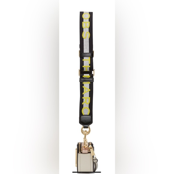 MARC JACOBS - Grey & Pink Small Snapshot Bag - NWT - Picture 4 of 4